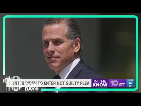 Hunter Biden to plead not guilty to firearms charges