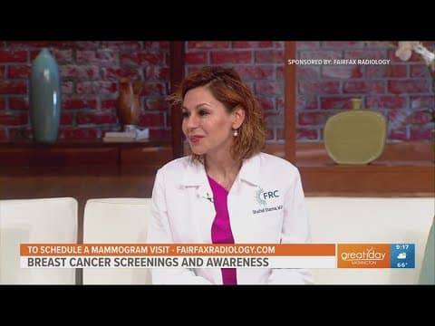 Local radiologist shares her personal story of surviving breast cancer and stresses the importance o