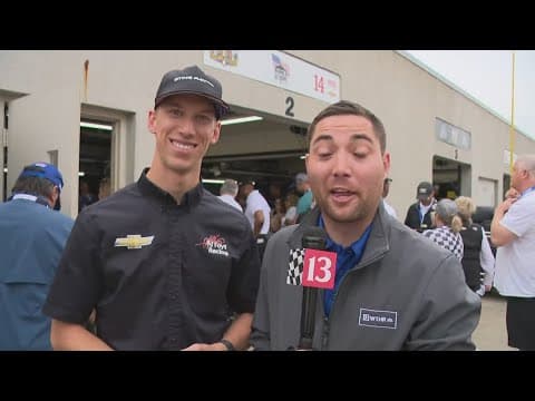 Sting Ray Robb will make his 2nd start at the Indy 500 & hopes to bounce back from last year's crash