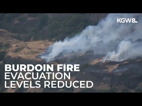 Burdoin Fire now 39% contained, evacuation levels reduced