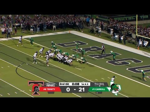 Euless Trinity Trojans vs. Southlake Carroll Dragons highlights | September 19, 2025