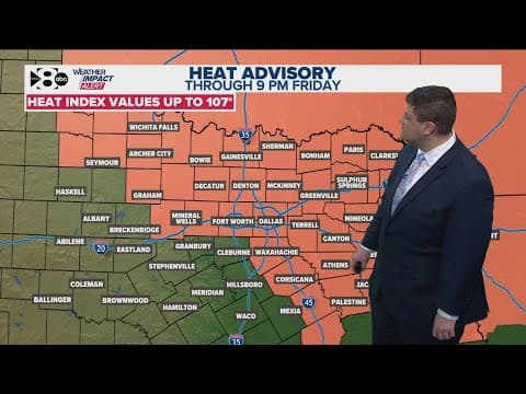 DFW Weather: Hottest day of the year... so far