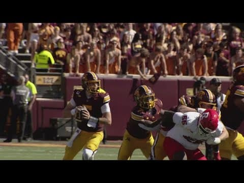 Drake Lindsay's 3 TDs help Minnesota rally past Rutgers 31-28