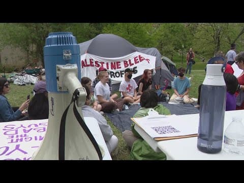 Day 5 of protests at IU