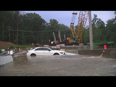 Roads underwater, cars stranded and streets turned into rivers; a look at flooding in VA