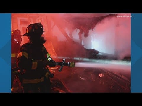 3 people displaced after house fire on Indy's west side
