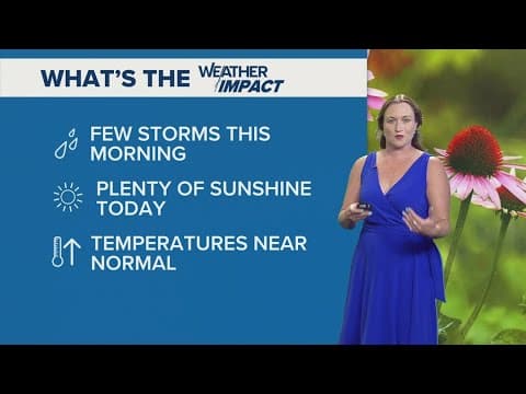 Columbus, Ohio weather forecast for July 8, 2025 | Morning isolated rain and storms