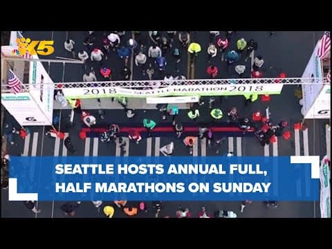 Seattle Marathon to close several streets for annual races on Sunday