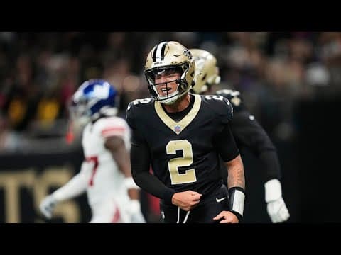 Takeaways: Saints secure first season win against Giants
