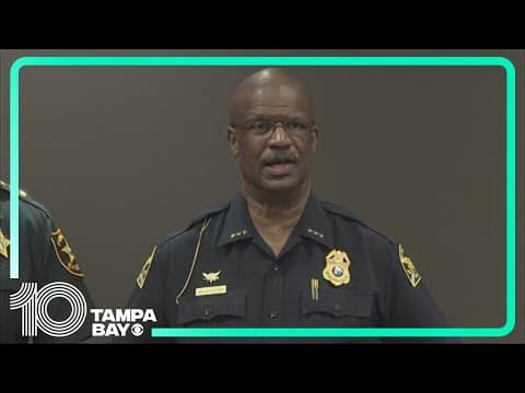 St. Pete police chief: Woman shot after pointing gun at deputies