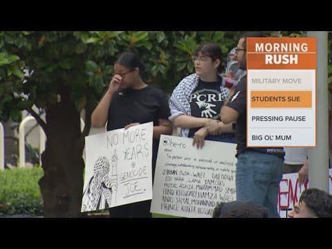 Students sue University of Texas over free speech complaints