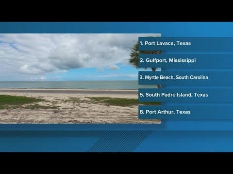 3 coastal communities in Texas among top 10 most affordable beach towns for retirees