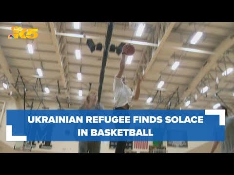 Ukrainian refugee finds family on Meridian High School basketball team