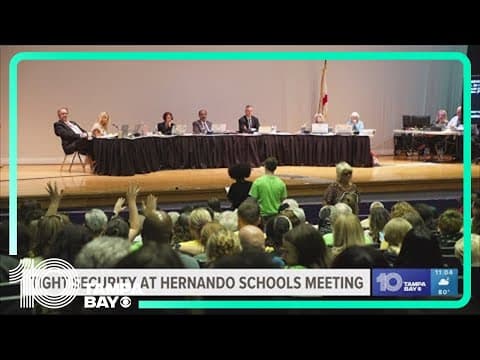 Hundreds turn out at Hernando County School Board meeting over Disney movie