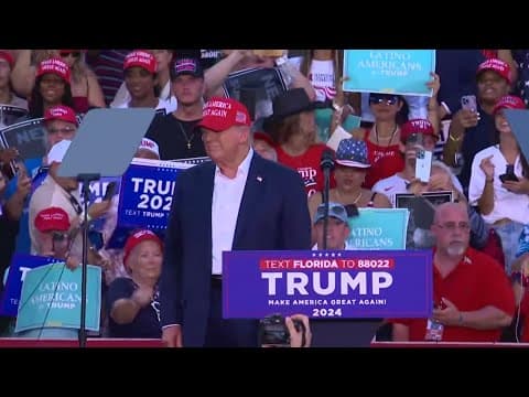 Trump challenges Biden to another debate