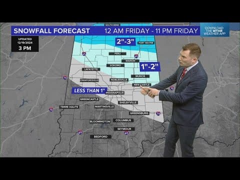Live Doppler 13 Forecast | 4:30 p.m. update, Dec. 19, 2024