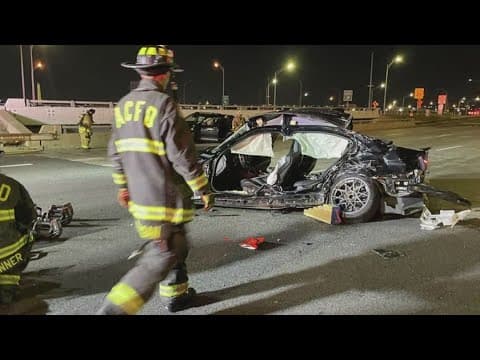 Lanes reopen on I-395 Northbound near Arlington after crash