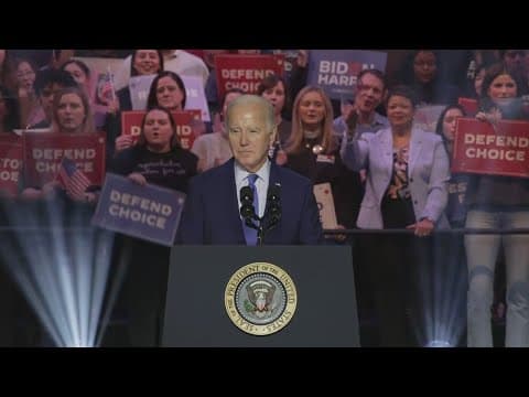 President Biden campaign rally in Virginia