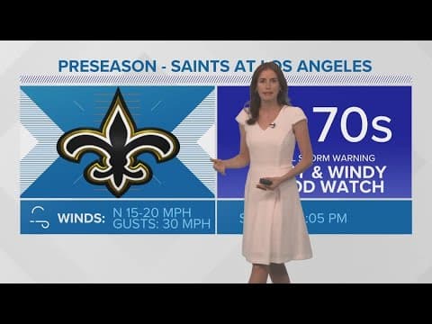 What to expect from Hurricane Hilary for Saints-Chargers game in L.A.