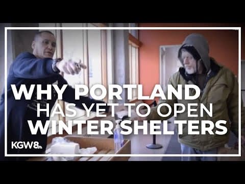 Portland nonprofit opens emergency winter shelter, urges city to do the same