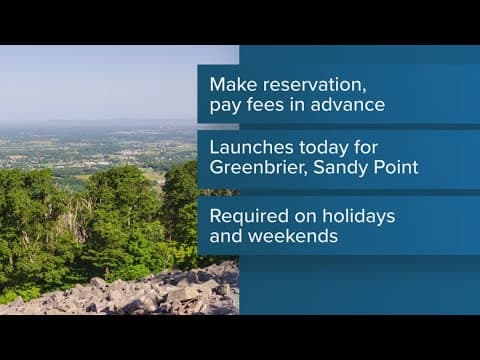Maryland state parks to require day pass reservations