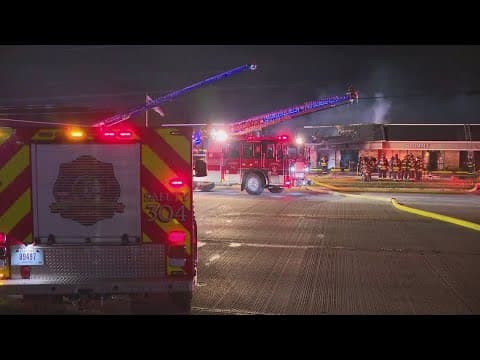 1 found dead, another severely burned and firefighter injured in fire at Carmel strip mall