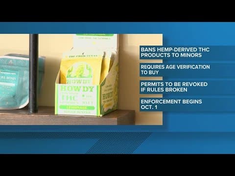 Texas' new THC rules take effect