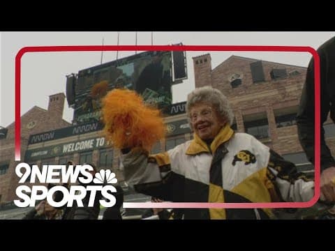 Deion Sanders celebrates birthday of 100-year-old Colorado superfan Peggy Coppom