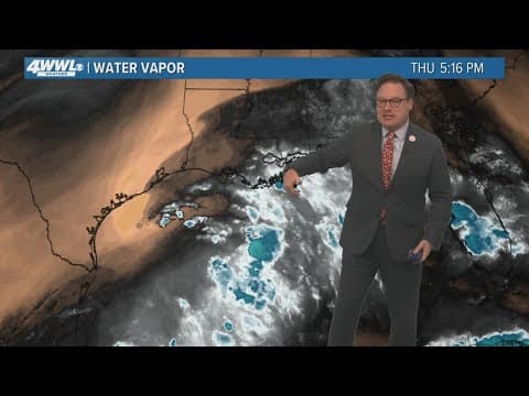 New Orleans Weather: Scattered showers passing through the next few days