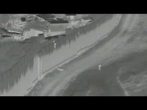 4-year-old child is 'OK' after being dropped from high border wall in San Diego