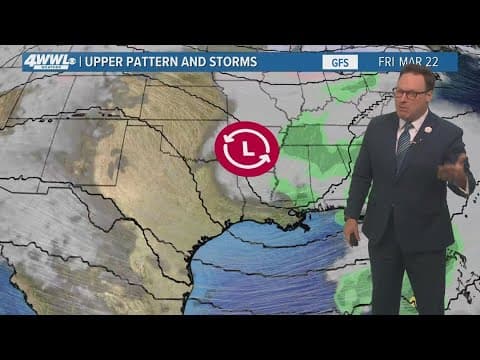 Weather: Rounds of storms early Friday and breezy Saturday