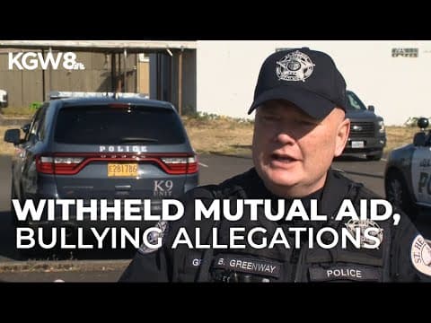 Report into former St. Helens police chief's conduct alleges he disparaged city leaders, texted porn