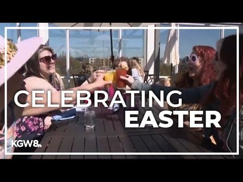Portlanders revel in Easter Sunday's warm weather