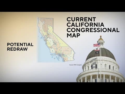 California considers redistricting plans, targeting Republican districts