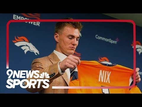 Meet Denver Broncos QB Bo Nix