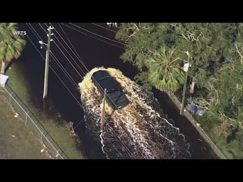 Power and gas shortages are slowing the recovery efforts after Hurricane Milton