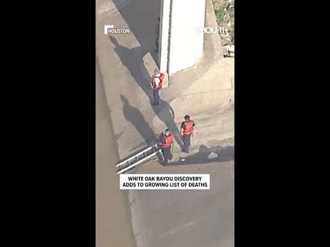 Body spotted in White Oak Bayou near Taylor Street