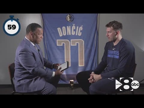 Luka day on WFAA: Remembering Q&A with Luka Doncic
