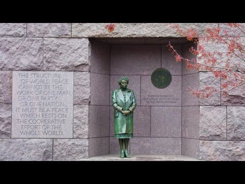 Landscapers beautify FDR Memorial during day of service honoring veterans