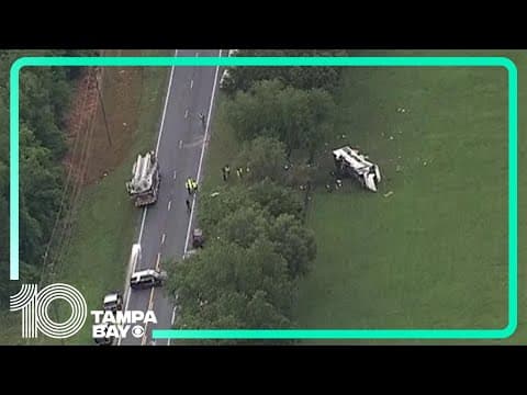 Florida bus crash update: Authorities hold press conference after 8 people killed, dozens more hurt