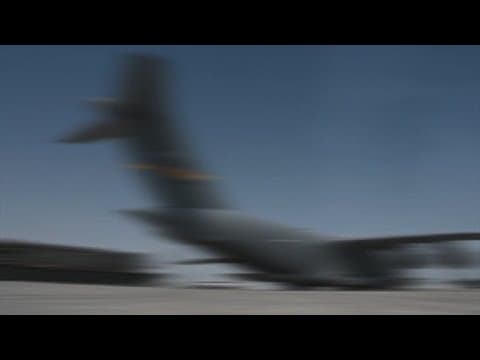 U.S. Air Force airdropping aid in Gaza