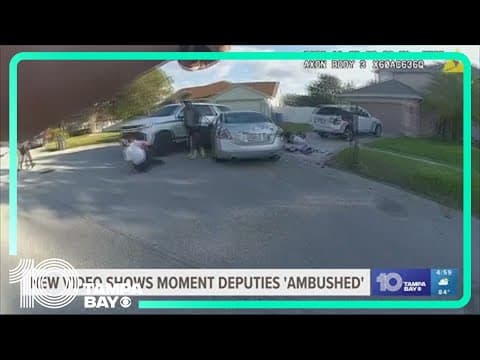 2 Hillsborough County deputies seriously hurt after being 'ambushed' by man