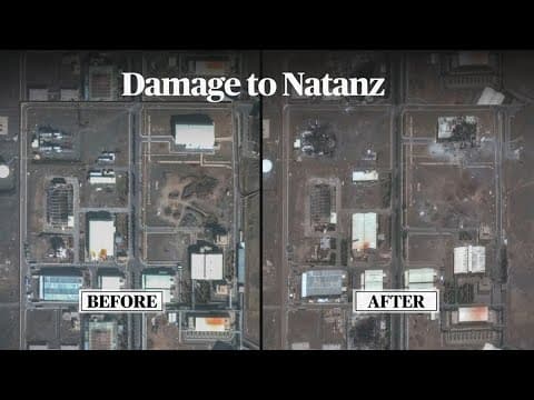Israel targeting Iran's nuclear program in attacks
