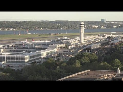 FAA ground delay at DCA due to staffing