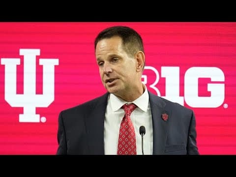 Previewing IU football season with new head coach Curt Cignetti