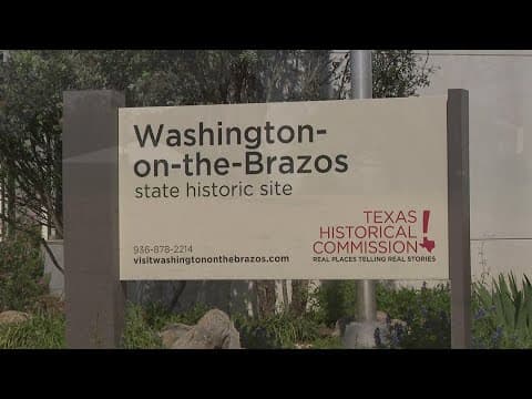 Washington-on-the-Brazos historic site undergoing multi-million dollar renovation