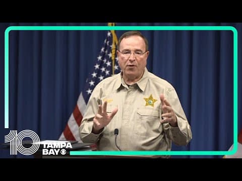 Polk County Sheriff Grady Judd, Florida AG announce results of fentanyl trafficking investigation