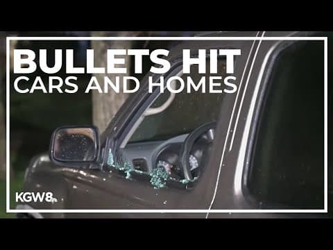 Bullets hit a home in Northeast Portland shooting