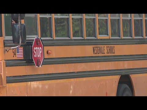 Westerville students dismissed early as district deals with shortage of bus drivers