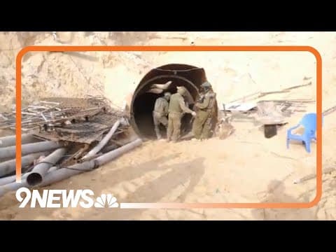 Israel-Hamas War Update: Hamas Tunnel Revealed In Northern Gaza